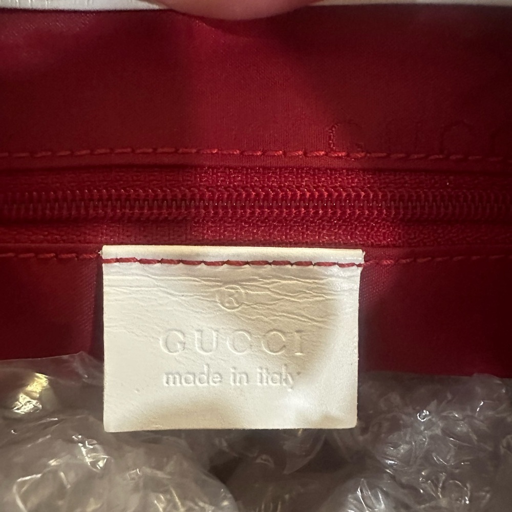 ✨💎RARE FIND💎✨ GUCCI Small Jackie 1961 Printed Canvas Handbag w/ COA - Picture 11 of 13